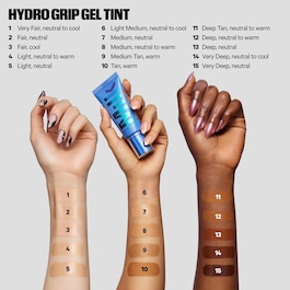 Hydro Grip Gel Tint - Fugtende tonet Hydro Grip-gel 12 timers holdbarhed