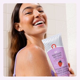 KP Body Scrub Strawberry - Bodyscrub med AHA Jordbærduft Omgående virkning