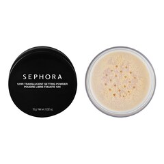 Fikserende løst pudder - Langtidsholdbar matterende transparent løst pudder, SEPHORA COLLECTION
