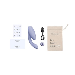Duo 2 - Rabbit Sex Toy Clitoral Stimulator G-Spot Dual Vibrator