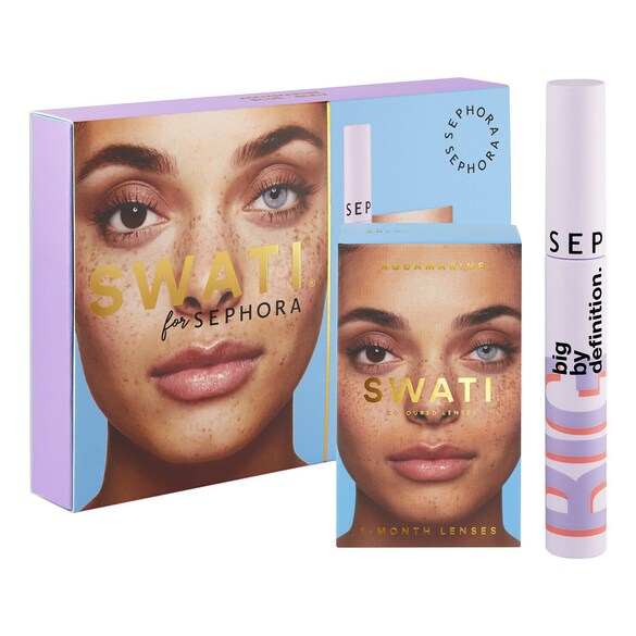 SWATI for SEPHORA - Farvede linser og mascara-sæt, SEPHORA COLLECTION