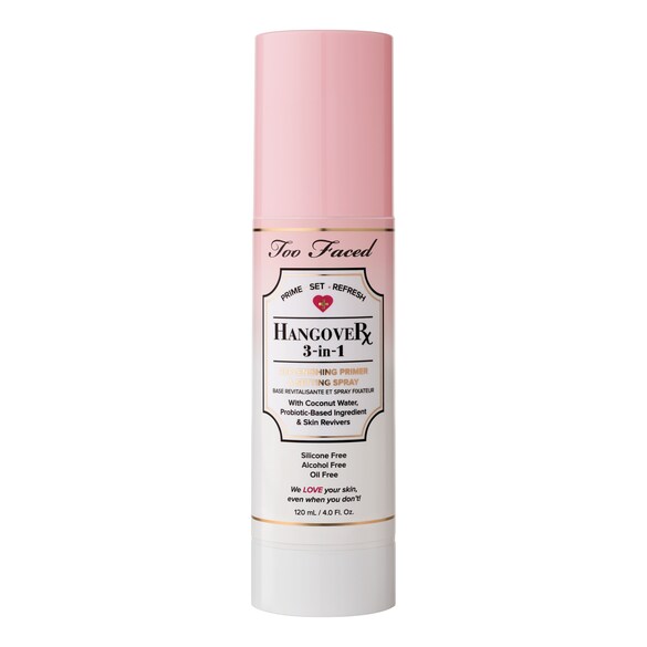 Hangover 3-i-1 - Primer & Setting Spray, TOO FACED