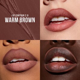 Lip Duo - 90s Brown -  Gloss og læbeblyanter