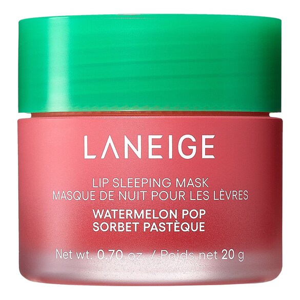 Lip Sleeping Mask Watermelon Pop - Natmaske til læberne  , LANEIGE