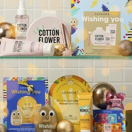 Comforting Cotton Flower Set - Wishing You