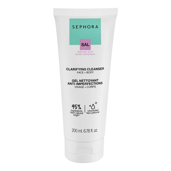 Clarifying face & body cleanser - Face + body cleanser, SEPHORA COLLECTION