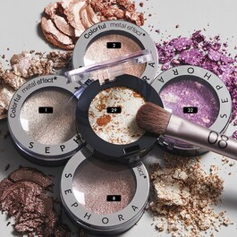 COLORFUL EYESHADOW - Metallic finish