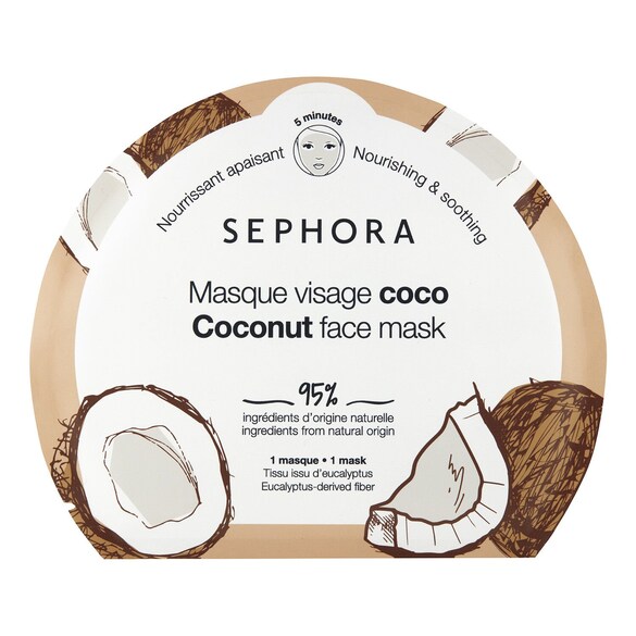 Sheet Mask - 95% Natural Ingredients, SEPHORA COLLECTION