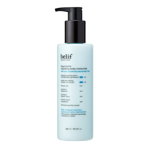 Aqua Bomb Hydrating Body Moisturizer - Moisturizing body lotion, BELIF