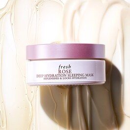 Rose Sleeping Mask - Fugtgivende maske til natten med rose
