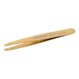 Ultra Precision Slant Tweezer - skrå pincet, guld