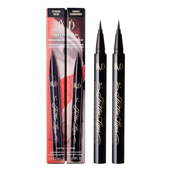 Tattoo Liner Duo - Øjenmakeupsæt - Vandfast eyeliner, KVD Beauty