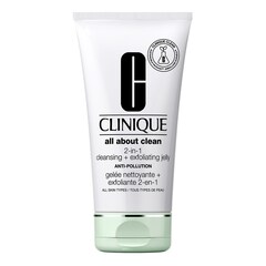 All About Clean™ - 2-in-1 Cleansing + Exfoliating Jelly, CLINIQUE