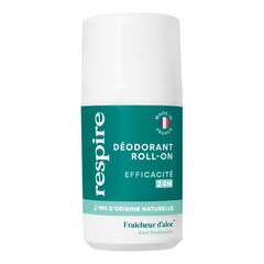 Roll-on Deodorant - Forfriskende Aloe deodorant med 24 timers effektivitet, RESPIRE