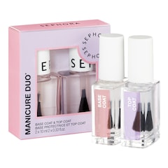 Manicuresæt med to produkter - Top coat og beskyttende base, SEPHORA COLLECTION