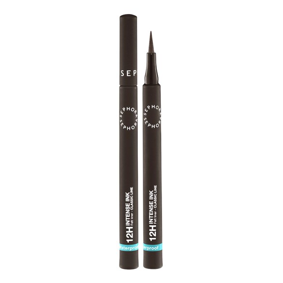 12H Intense Ink Felt Liner Classic Line - Tuscheyeliner præcis og intens, SEPHORA COLLECTION