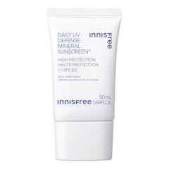 Daily UV Defense Mineral Sunscreen SPF 50 - UVA and UVB Protection, INNISFREE