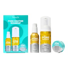 Pore Routine Roundup - sæt med de vigtigste hudplejeprodukter i ministørrelse, BENEFIT COSMETICS