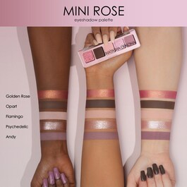 Mini Rose Palette - Øjenskyggepalette