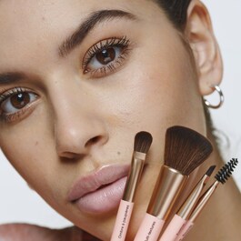 Veganske Makeupbørster - Rejsesæt