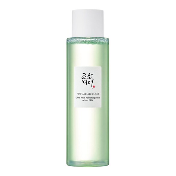 Green Plum Refreshing Toner: AHA + BHA - Eksfolierende lotion, BEAUTY OF JOSEON
