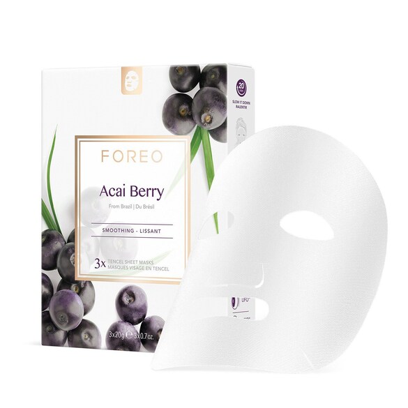 Farm To Face - Acai Berry Sheet Mask, FOREO