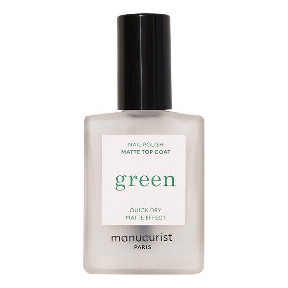 Green Matte Top Coat, MANUCURIST