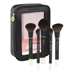 Ansigtspenselsæt - Intuitiv påføring, perfekt finish, SEPHORA COLLECTION