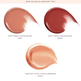 Set Mini Blush & Luminize Trio - Mini-blush & highlighter