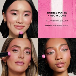 Nudies All Over Face Color Matte + Glow – Blush stick