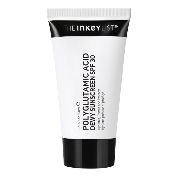 Polyglutamic Acid Dewy Suncscreen SPF30 - SPF30 Face Sunscreen, THE INKEY LIST