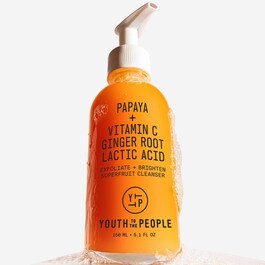 Superfruit Giver glød + eksfoliere - Papaya + C-vitamin