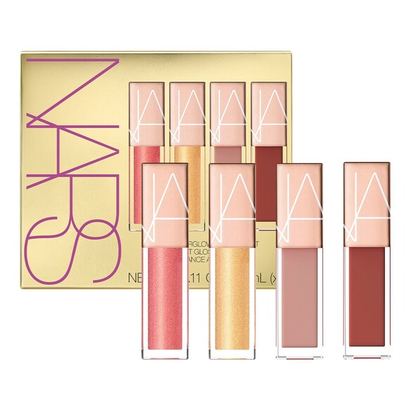 Mini Afterglow Lip Shine Set - Sæt med lipgloss, NARS