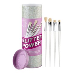 Glitter Power-penselsæt - Sæt med 4 øjenpensler, SEPHORA COLLECTION