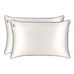 Pure Silk Queen Pillowcase - Just Married, SLIP