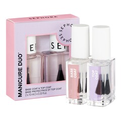 Manicuresæt med to produkter - Top coat og beskyttende base, SEPHORA COLLECTION