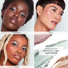 Midnight shadows - Gel eye shadow metallic