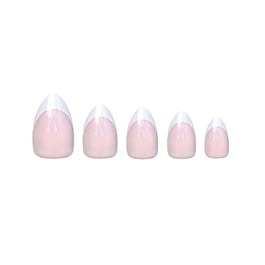 Classic French Medium Almond - Instant Pro Press-on Manicure