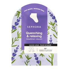 Imprægnerede fodmasker i form af strømper - intens fugtning på 20 minutter, SEPHORA COLLECTION