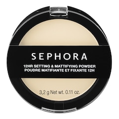 12-timers matterende og fikserende pudder - Langtidsholdbar matterende pudder, SEPHORA COLLECTION