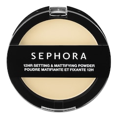 12-timers matterende og fikserende pudder - En langtidsholdbar matterende pudder, SEPHORA COLLECTION