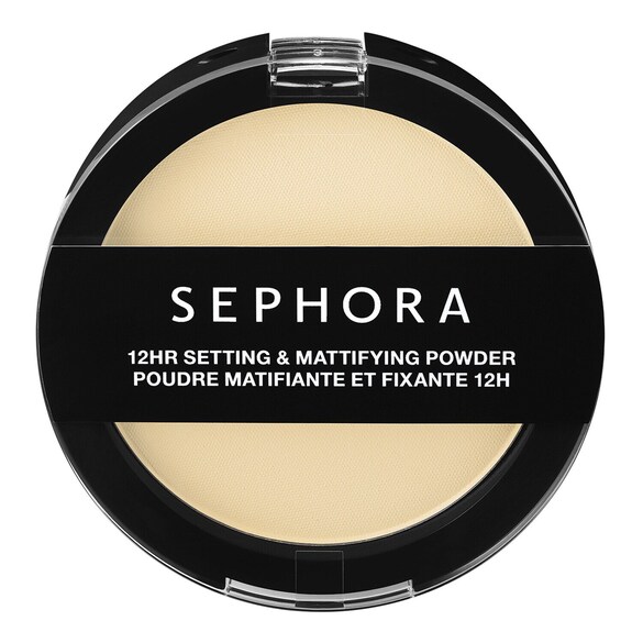 12-timers matterende og fikserende pudder - En langtidsholdbar matterende pudder, SEPHORA COLLECTION