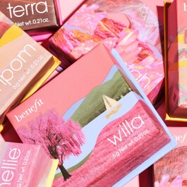 BOP Willa neutral rosa blush - blush med satin finish