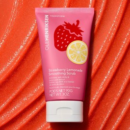 Strawberry Smoothing Scrub - Reteksturerende eksfolierende ansigtsscrub med AHA