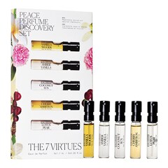 Peace Perfume prøvesæt - Æske med Eau de Parfum, THE 7 VIRTUES