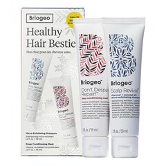 Healthy Hair Besties Set - Shampoo and Mask Duo For Healthy Hair, BRIOGEO