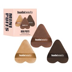 Mini Puffs Powder Puff Trio - Trio med mini pudderkvaste, HUDA BEAUTY