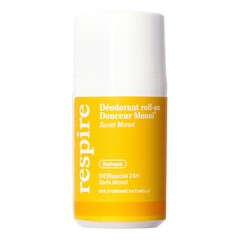 Roll-on Deodorant - Sød monoï deodorant med 24 timers effektivitet, RESPIRE