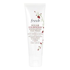 Sugar Strawberry Face Wash - Eksfolierende ansigtsvask med jordbær og sukker, FRESH