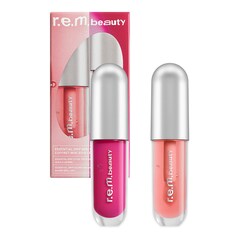 Essential drip - Duo med lipgloss og læbepomade i miniformat, REM BEAUTY